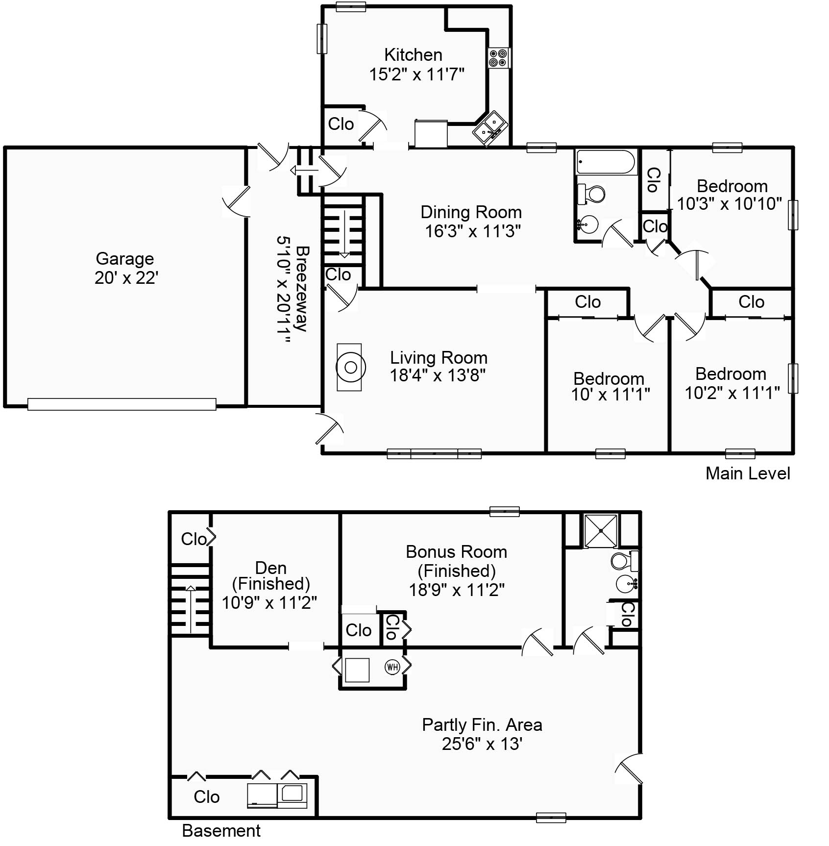 3247 Nevada Road, Decatur, IL Floorplan